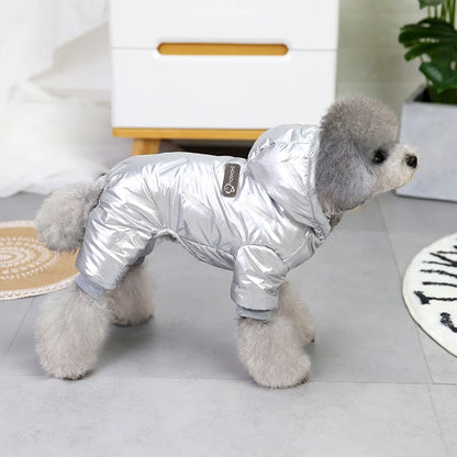 Chaqueta impermeable de invierno para perros – Abrigo ligero, cálido y cortavientos para perros pequeños y medianos 