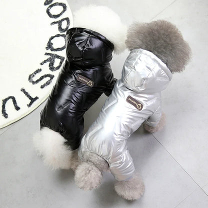 Chaqueta impermeable de invierno para perros – Abrigo ligero, cálido y cortavientos para perros pequeños y medianos 