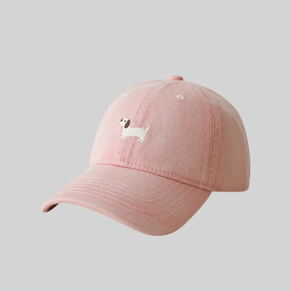 Dachshund Embroidery Baseball Hat