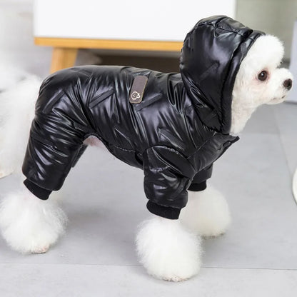 Chaqueta impermeable de invierno para perros – Abrigo ligero, cálido y cortavientos para perros pequeños y medianos 