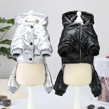 Chaqueta impermeable de invierno para perros – Abrigo ligero, cálido y cortavientos para perros pequeños y medianos 