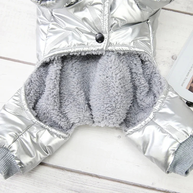 Chaqueta impermeable de invierno para perros – Abrigo ligero, cálido y cortavientos para perros pequeños y medianos 