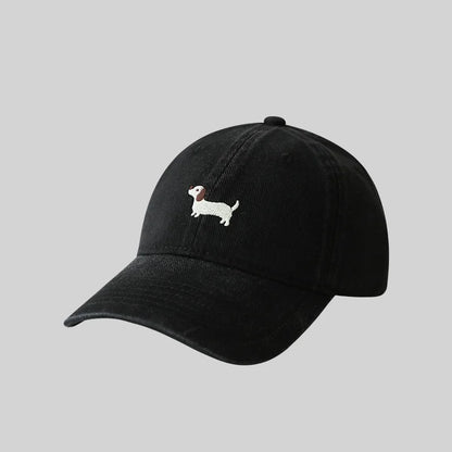 Dachshund Embroidery Baseball Hat