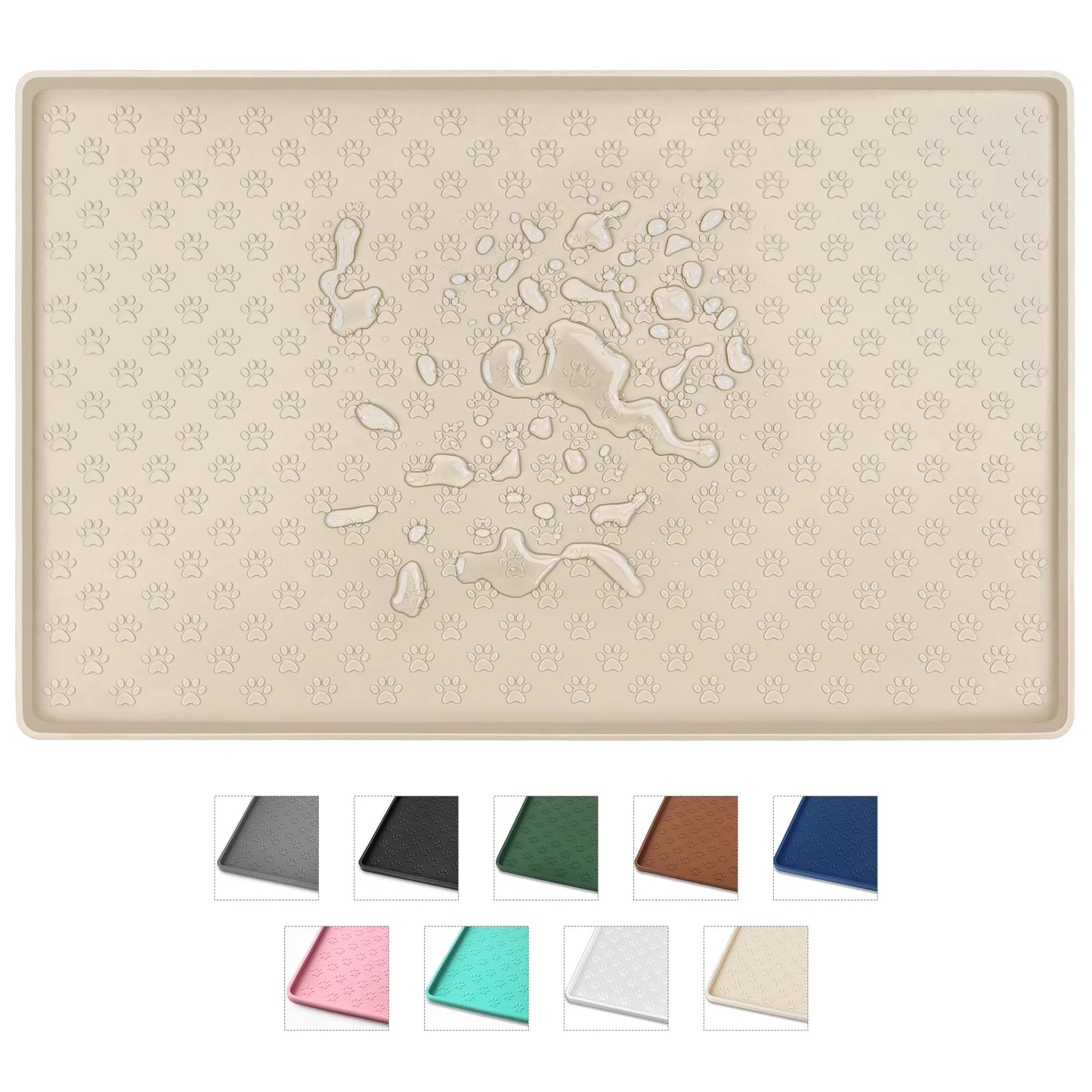 Silicone Dog Food Mat – Waterproof, Non-Spill
