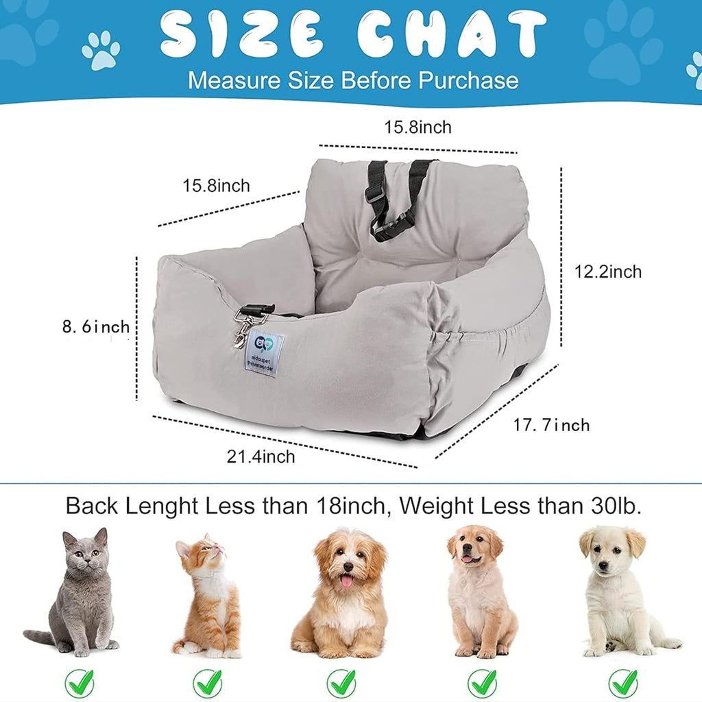 🐶💙  Pet Booster Seat – Your Furry Friend’s VIP Throne on Wheels! 🐾🚗 