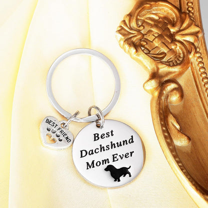 Dachshund Keychain – Perfect Gift for Dachshund Moms & Dads