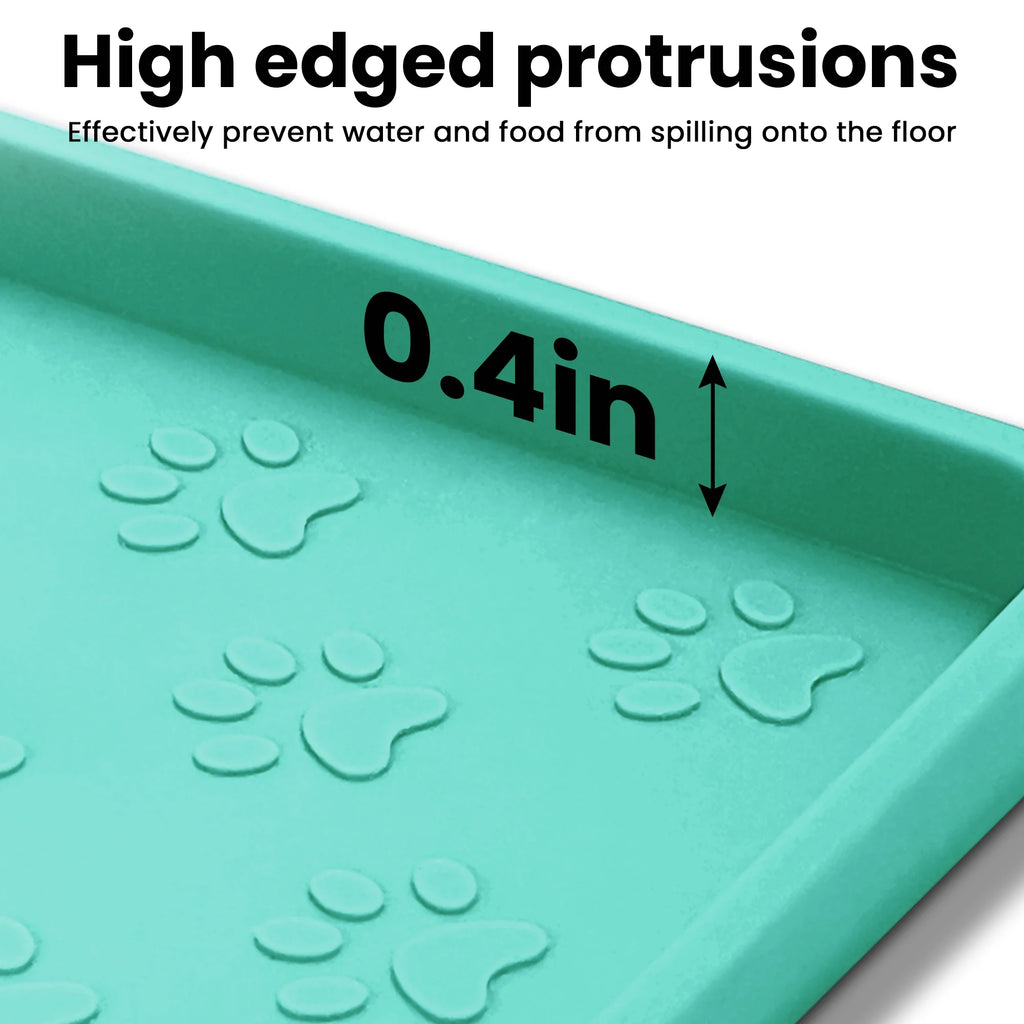 Silicone Dog Food Mat – Waterproof, Non-Spill