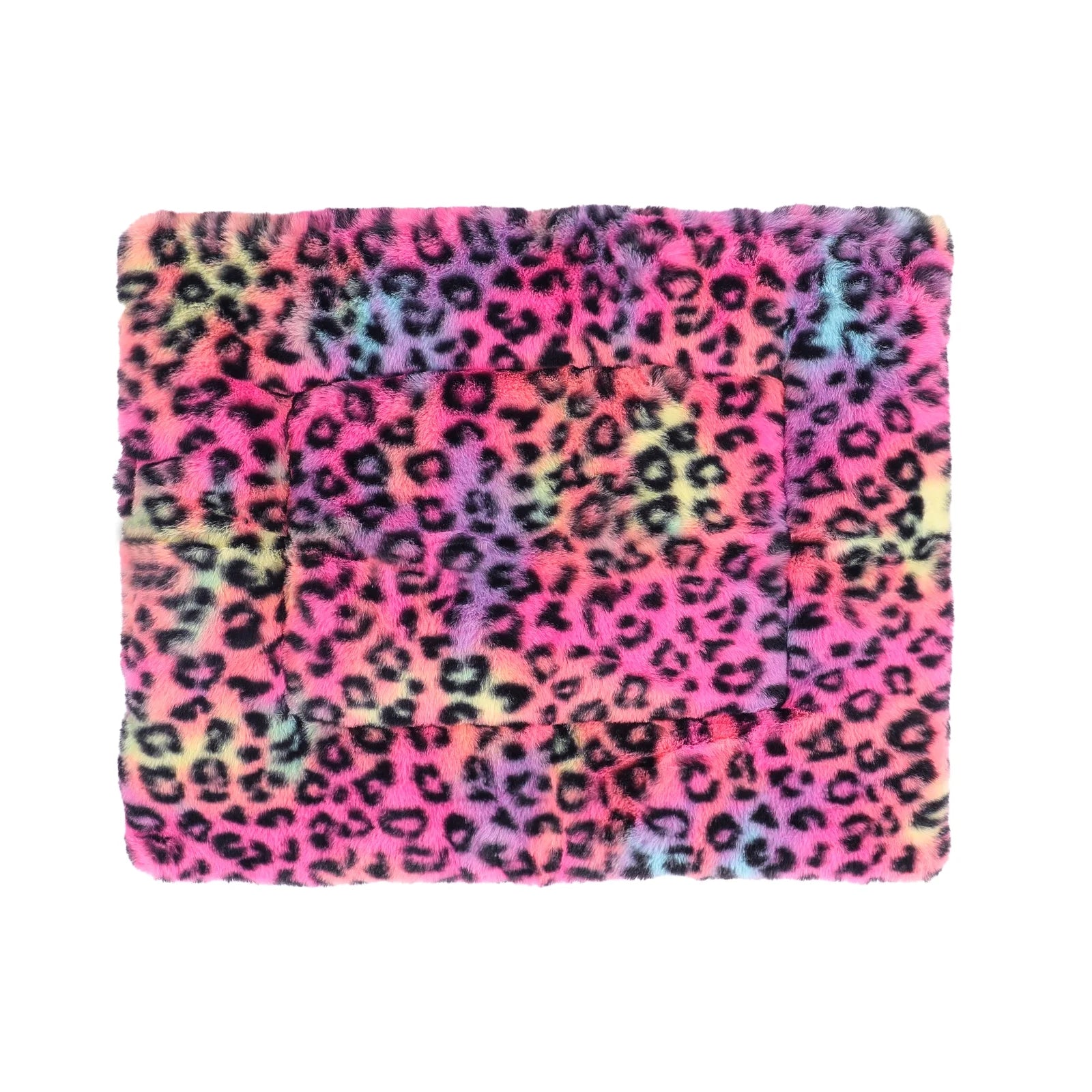 Leopard Print Reversible Pet Bed Mat – Soft, Cozy & Travel-Friendly👌