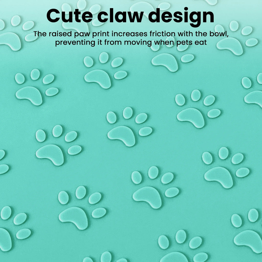 Silicone Dog Food Mat – Waterproof, Non-Spill