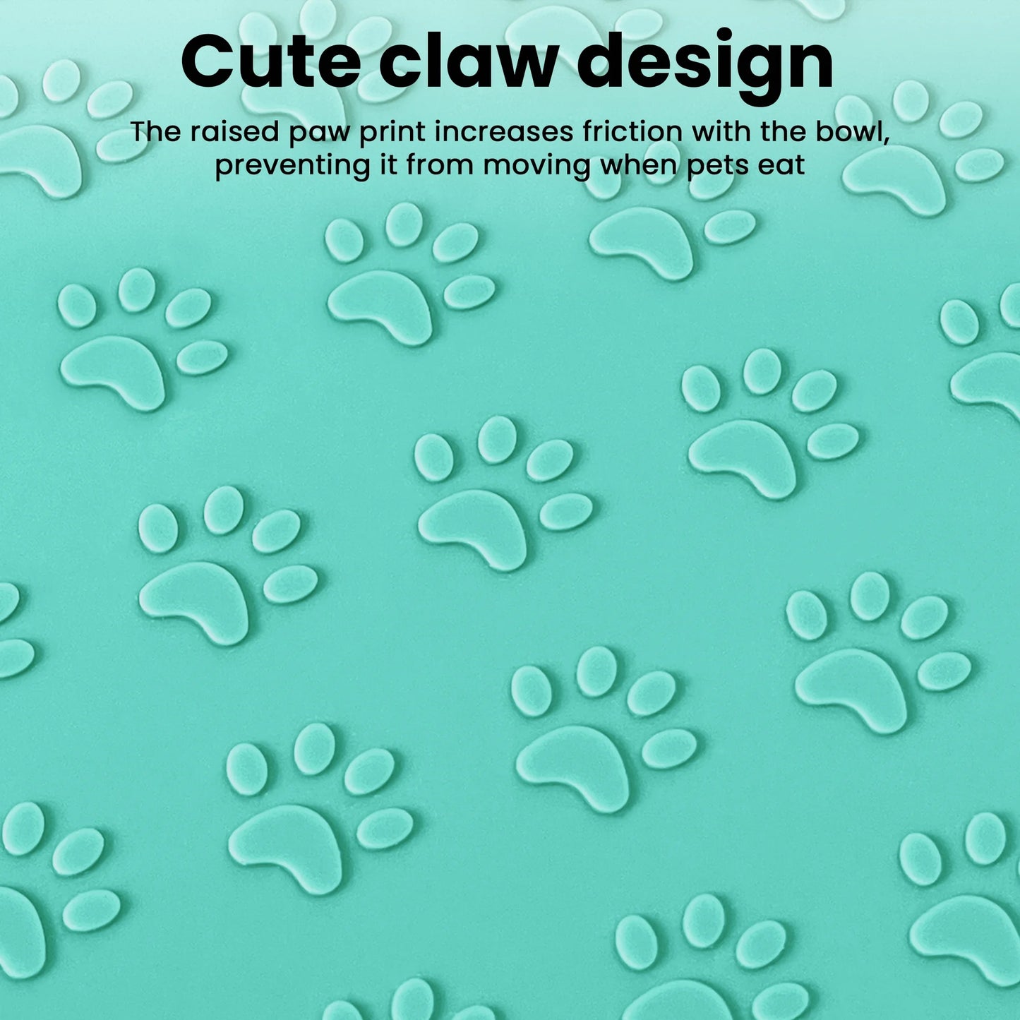 Silicone Dog Food Mat – Waterproof, Non-Spill