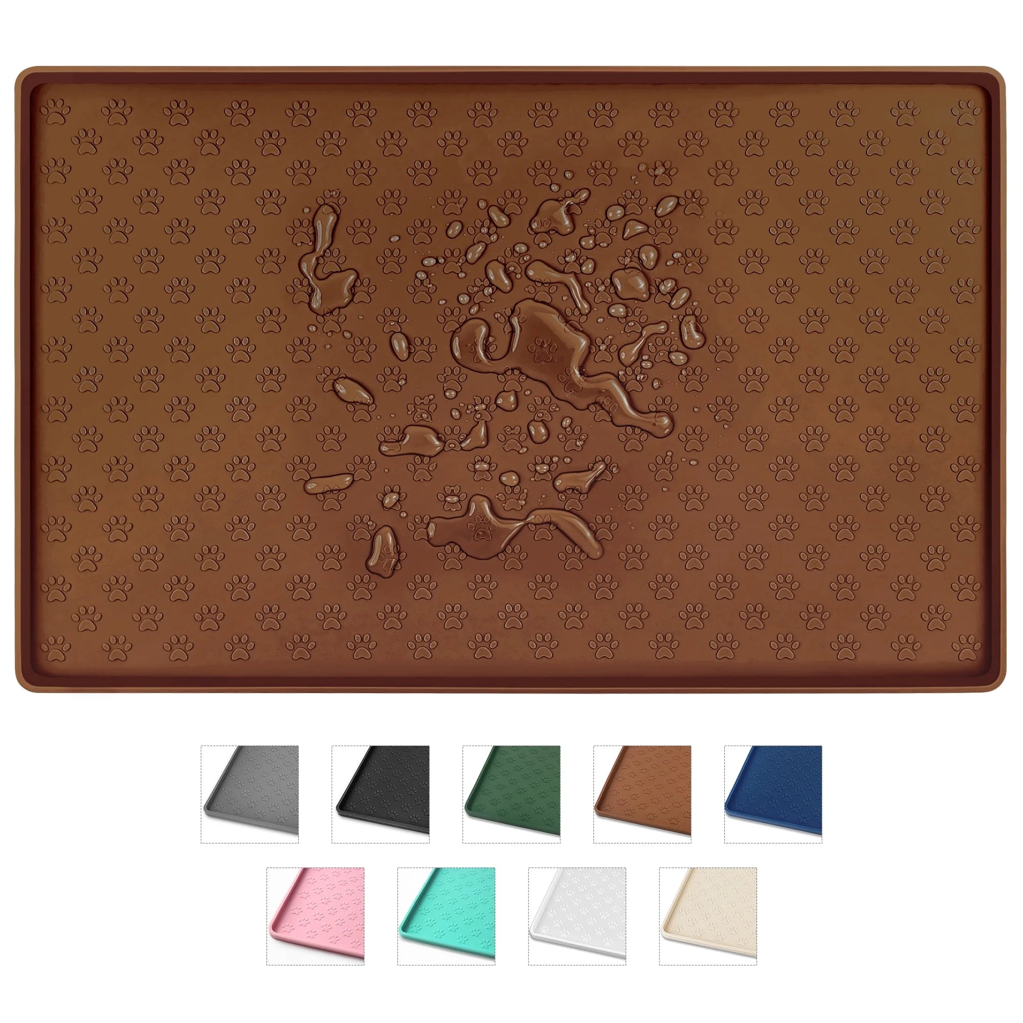 Silicone Dog Food Mat – Waterproof, Non-Spill