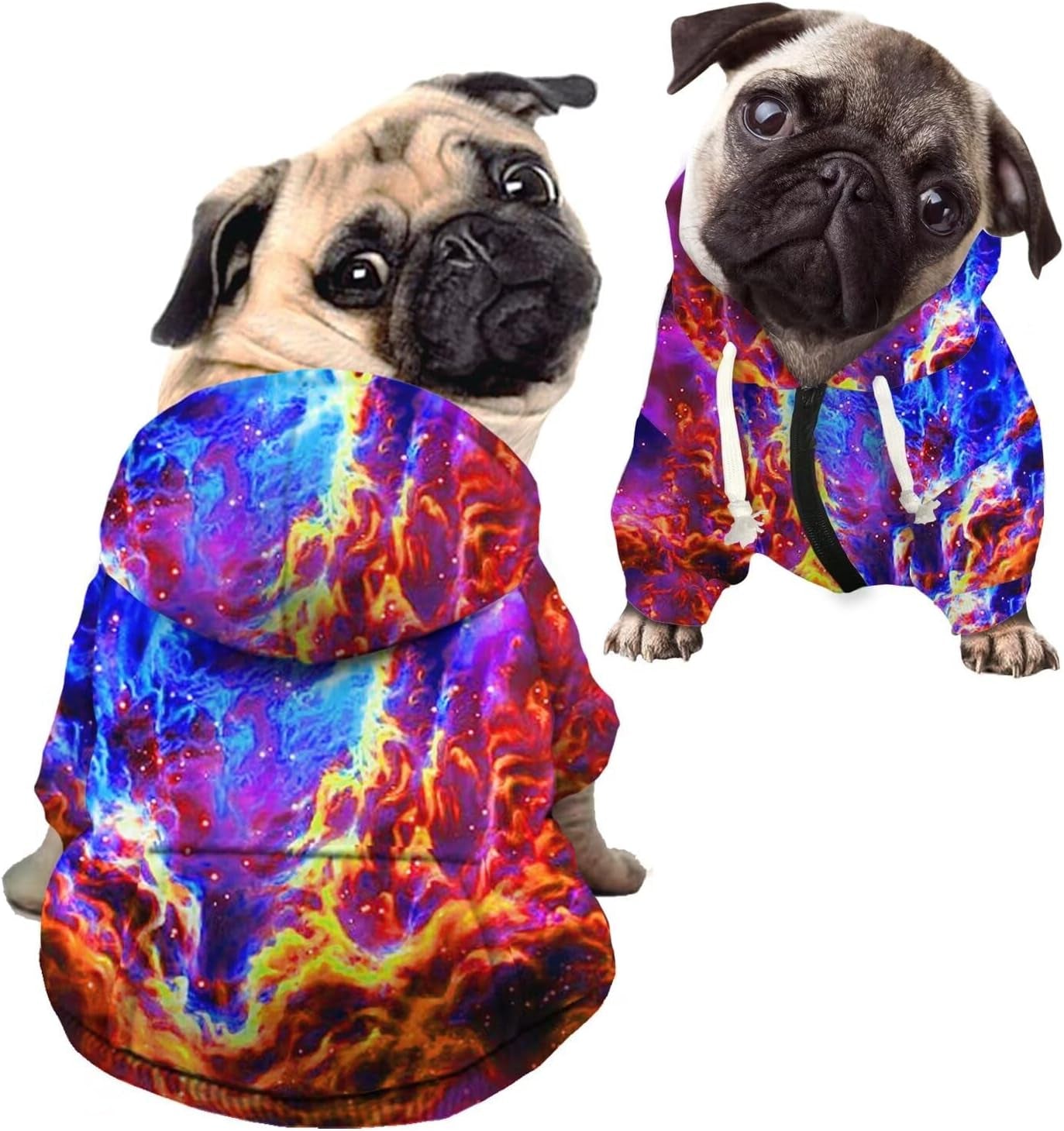 💛🐾 Trendy Pet Hoodie for Dogs & Cats 🧥✨ Soft Breathable Polyester Sweatshirt with Zipper Closure 👕 Stylish Tie-Dye, Galaxy & Sunflower Prints 🌈 Cozy Dog Clothing for Small & Medium Breeds 🐶 Perfect for Daily Wear, Parties & Photoshoots 📸💖