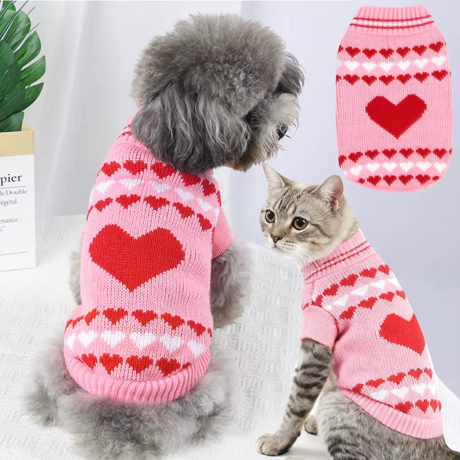  Valentines Sweater Heart Pattern 
